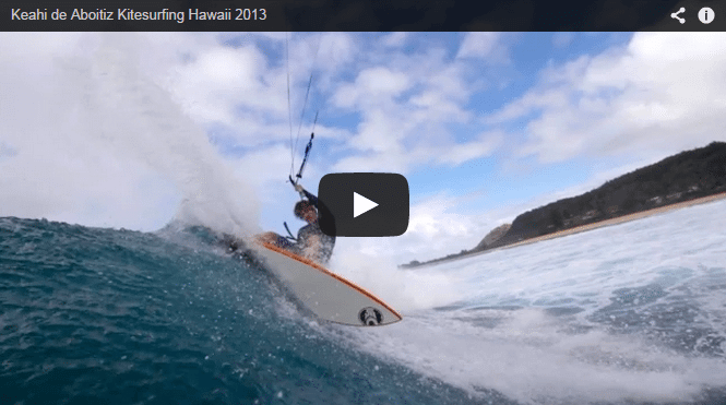 [:en]Keahi de Aboitiz Kitesurfing Hawaii 2013[:]