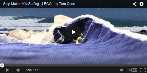 Stop Motion KiteSurfing - LEGO - by Tom Court