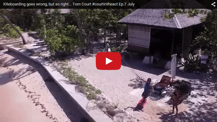 Kiteboarding goes wrong