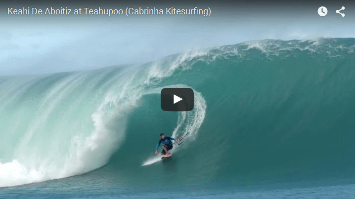 [:en]Keahi De Aboitiz at Teahupoo (Cabrinha Kitesurfing)[:]