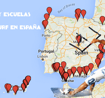 Todas las Tiendas y Escuelas de kitesurf en España[:en]All kitesurfing Stores and Kite schools in Spain