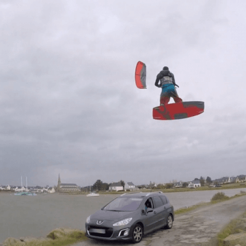 Daddy Sessions ep3. Road gap kiteboarding