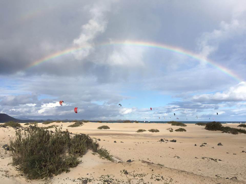 Flag Beach Kitesurf Fuerteventura