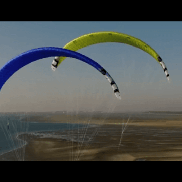 [:es]Peter Lynn Aero Kitesurf hydrofoil race kite[:en]Peter Lynn Aero Kitesurf hydrofoil race kite [:]