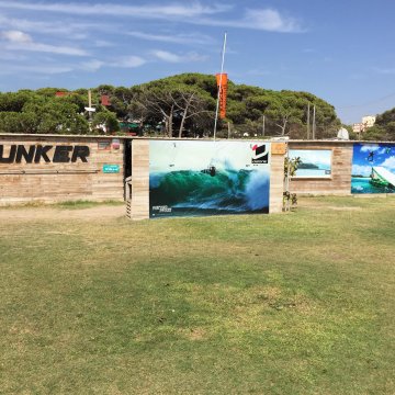 Bunker Castelldefels kitesurf spot buscokite