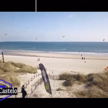 los mejores spots de kitesurf del norte de portugal