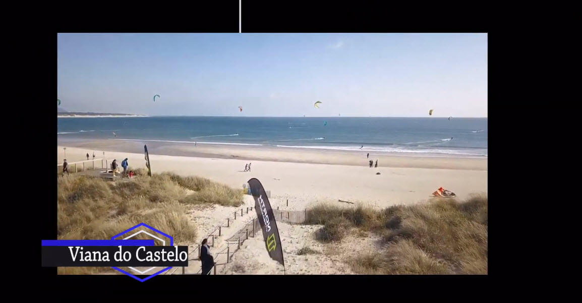 los mejores spots de kitesurf del norte de portugal